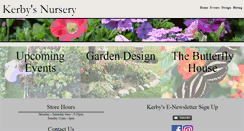 Desktop Screenshot of kerbysnursery.com